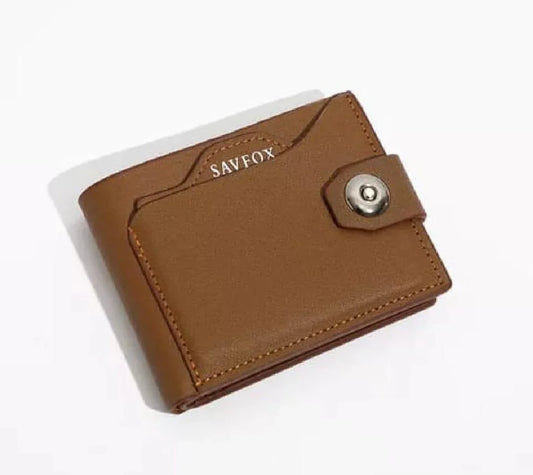 JS JUNOON Men's PU Leather Slim Wallet – Outlet Pocket Card Holder, Zipper Closure, Pocket-Friendly, 1 Pc - JSJunoon.com