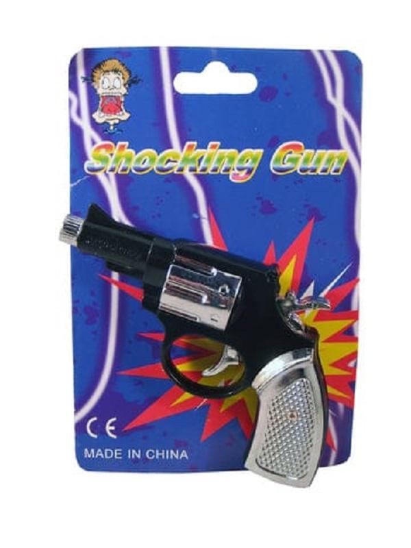 Electric Drive Toy Gun for Boys & Girls – Silver Plastic Gun for Kids (1 Pc)