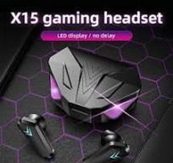 Model 15 Wireless Earbuds – Premium Sound, Long Battery & Fast Charging (Black)