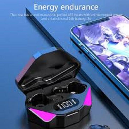 Model 15 Wireless Earbuds – Premium Sound, Long Battery & Fast Charging (Black)