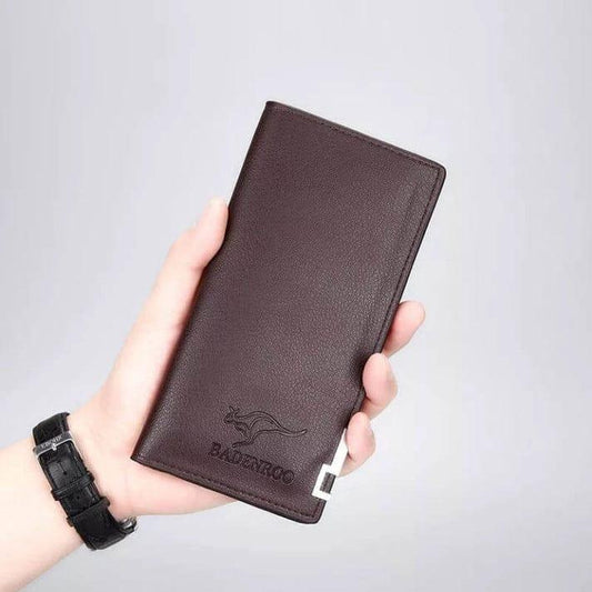 JS JUNOON Men's Premium Leather Bi-Fold Wallet – Multicolor, Slim & Pocket-Friendly, Buy 1 Get 1 Free, 2 Pc Set - JSJunoon.com