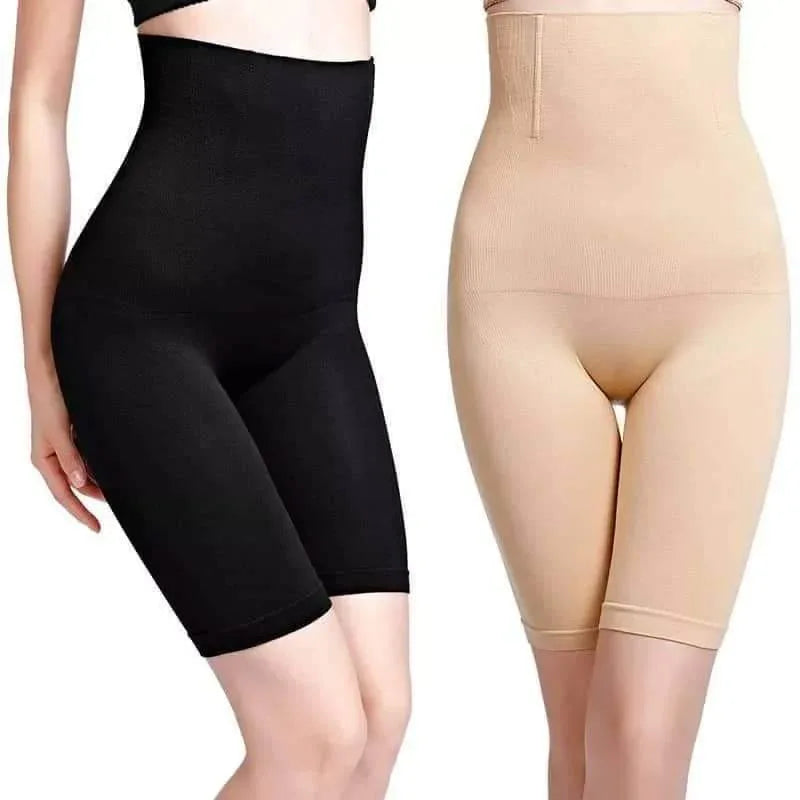 JS JUNOON Adjustable Strips Nylon Thermal Tights – Comfortable & Lightweight, Skin & Black - JSJunoon.com