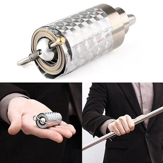Single Piece Stainless Steel Magic Wand for Kids – Silver Imaginative Play Toy