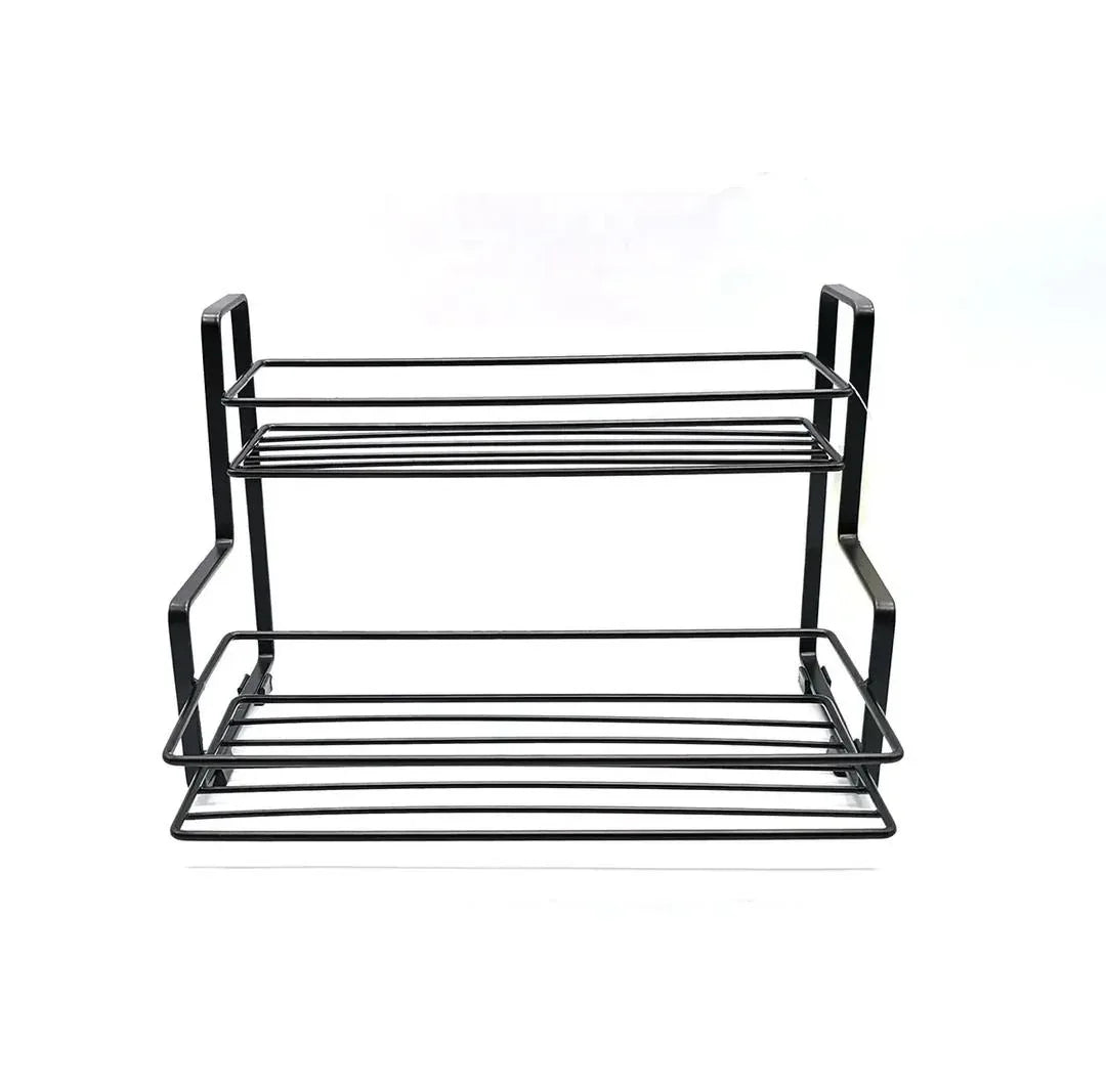 Metal Spices Rack – Durable Multi-Tier Kitchen Organizer for Spice and Condiment Storage - JSJunoon.com