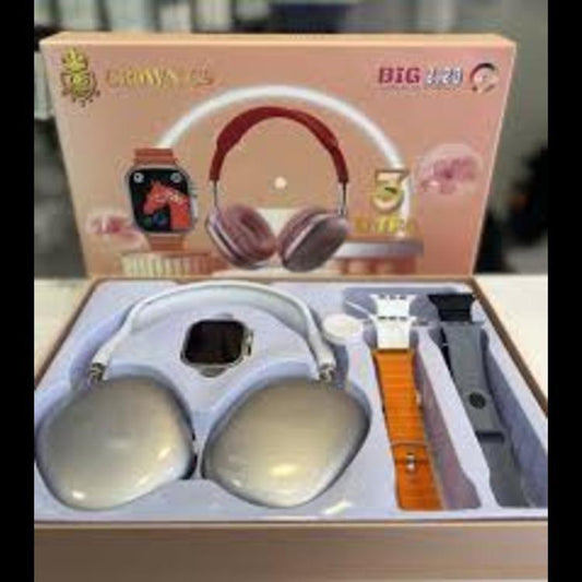 Bluetooth 5.3 Smart Watch | Health & Fitness Tracking, Long Battery – Black | Model 9