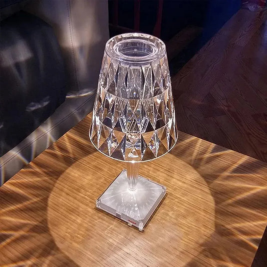 White Table Lamp – Modern Plastic Bedside & Desk Lighting - JSJunoon.com