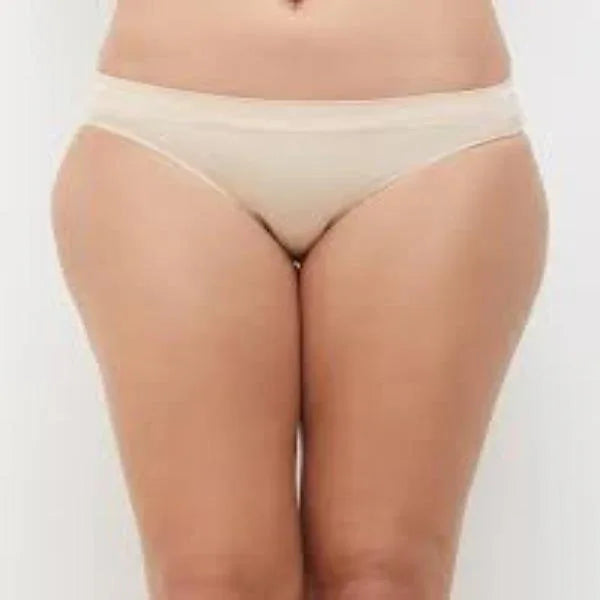 JS JUNOON Jersey Plain Comfortable & Lightweight Panties – Beige - JSJunoon.com