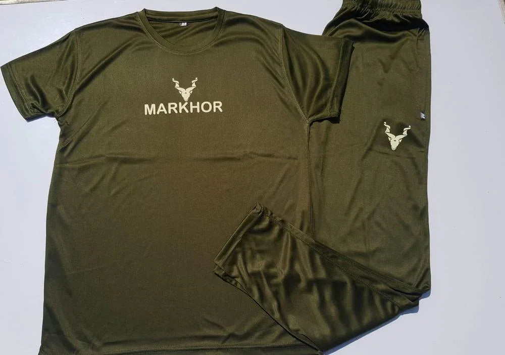 1 Pc Men's Micro Interlock Plain Shirt & Trouser Set – Comfortable Casual Wear - JSJunoon.com