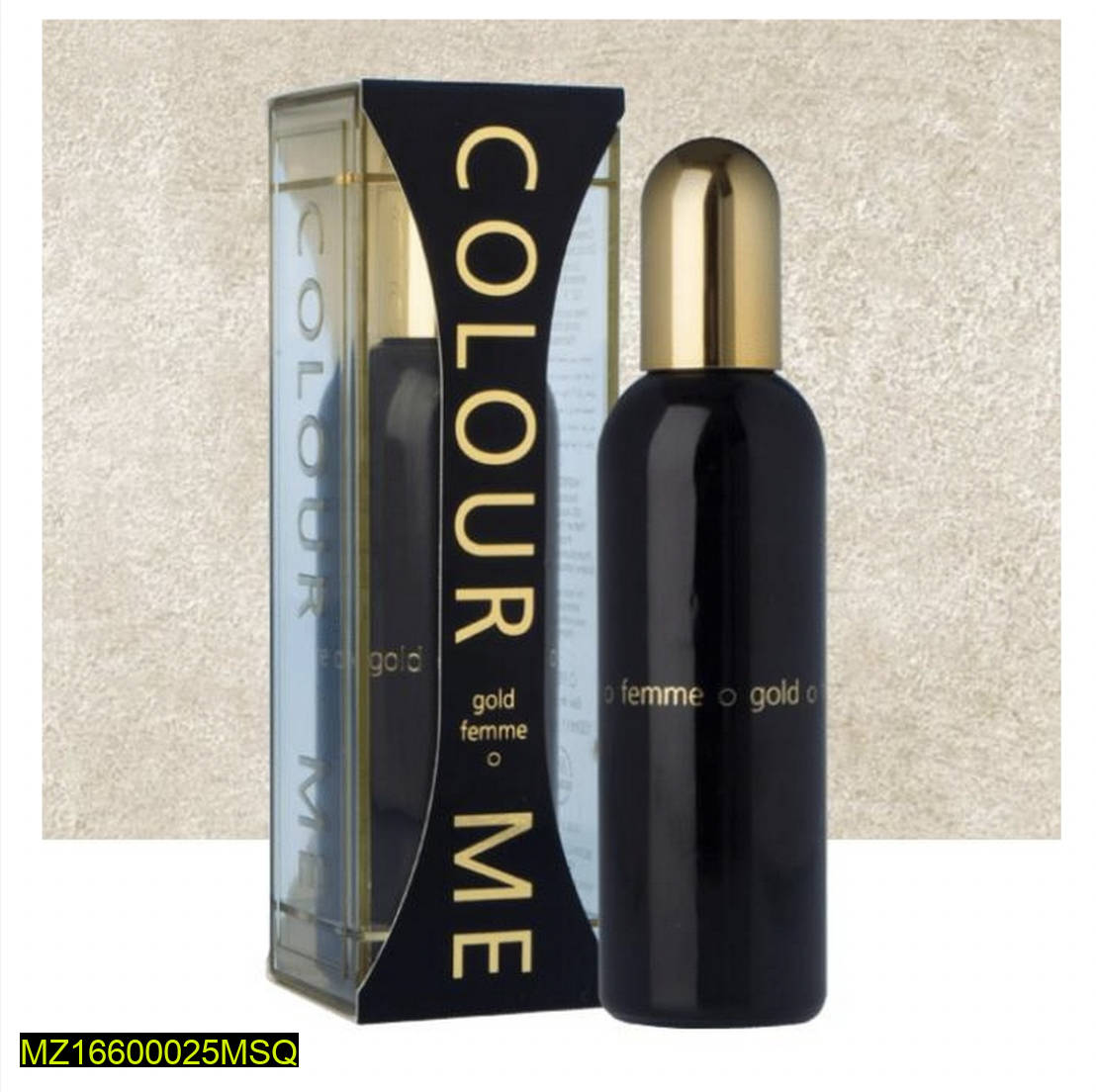 JS Junoon Colour Me Gold Femme Women’s Perfume – Aromatic Long Lasting Fragrance, 100m