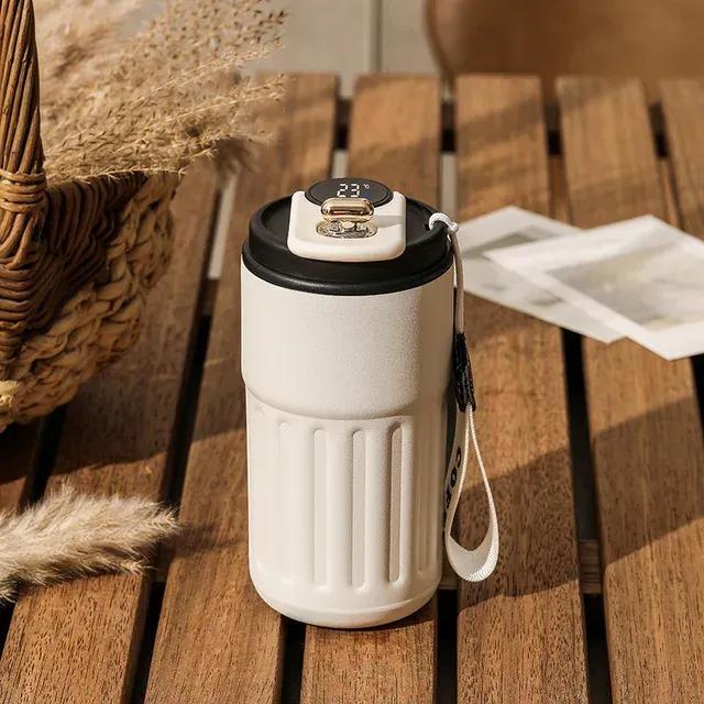 JS JUNOON Insulated Temperature Water Bottle 450ml – Gym Ready, Stainless Steel - JSJunoon.com