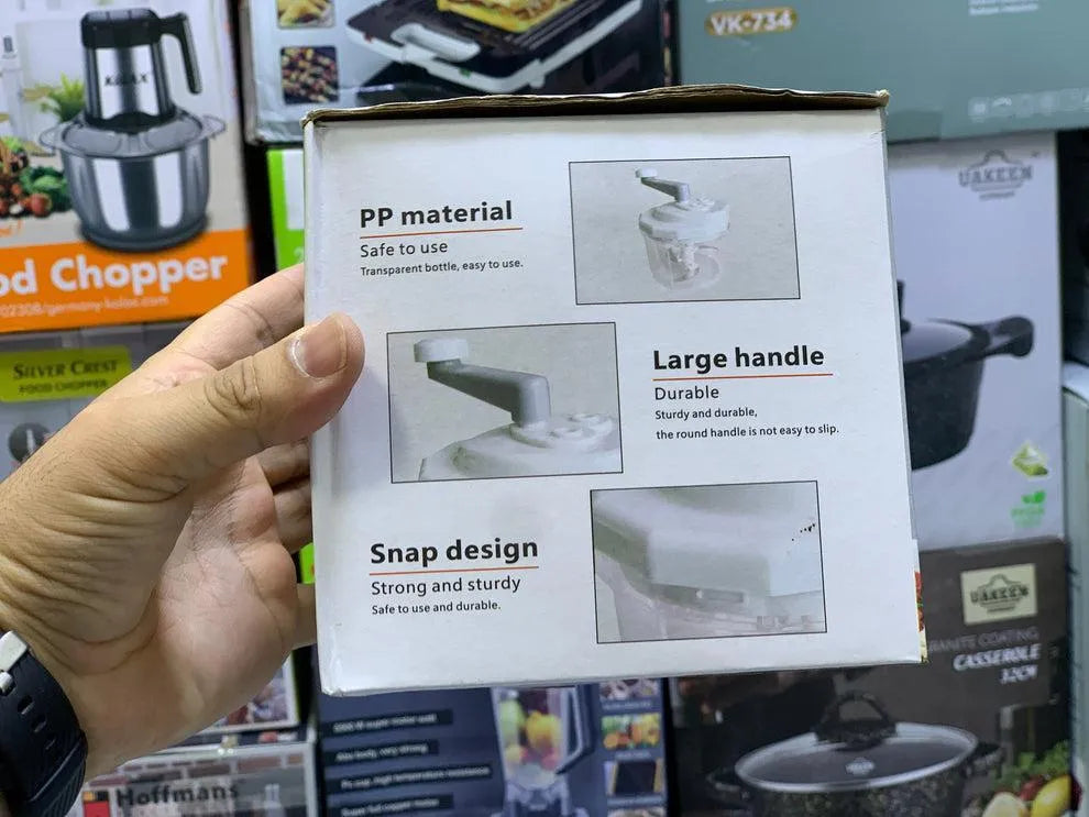 Manual Food Chopper – Multifunctional Vegetable Slicer & Processor