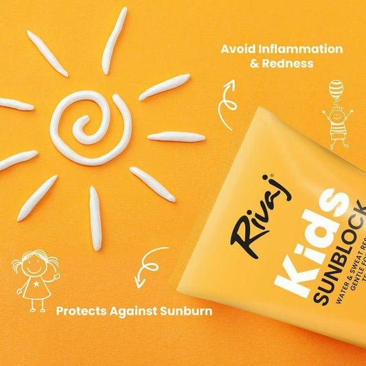 Kids Sunblock – 40ml Cream – Gentle UV Protection Against Sunburn