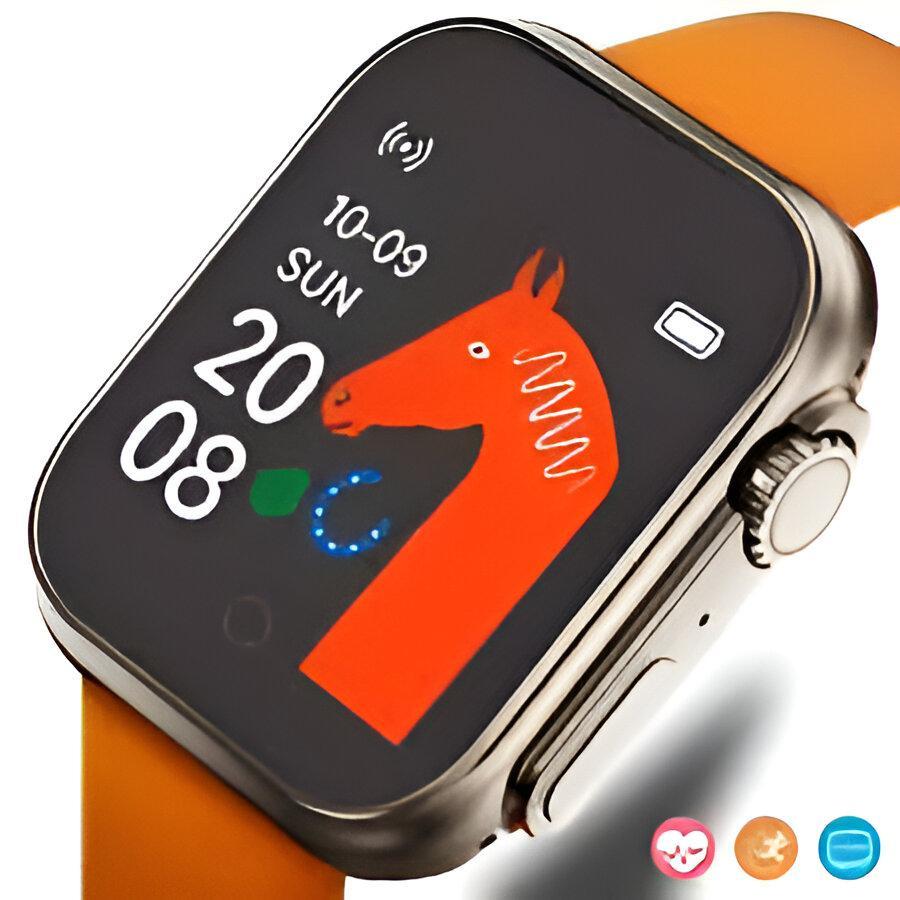 D43 Ultra Smart Bracelet – Orange | Bluetooth Fitness Watch | Dust, Water & Sweat Proof - JSJunoon.com