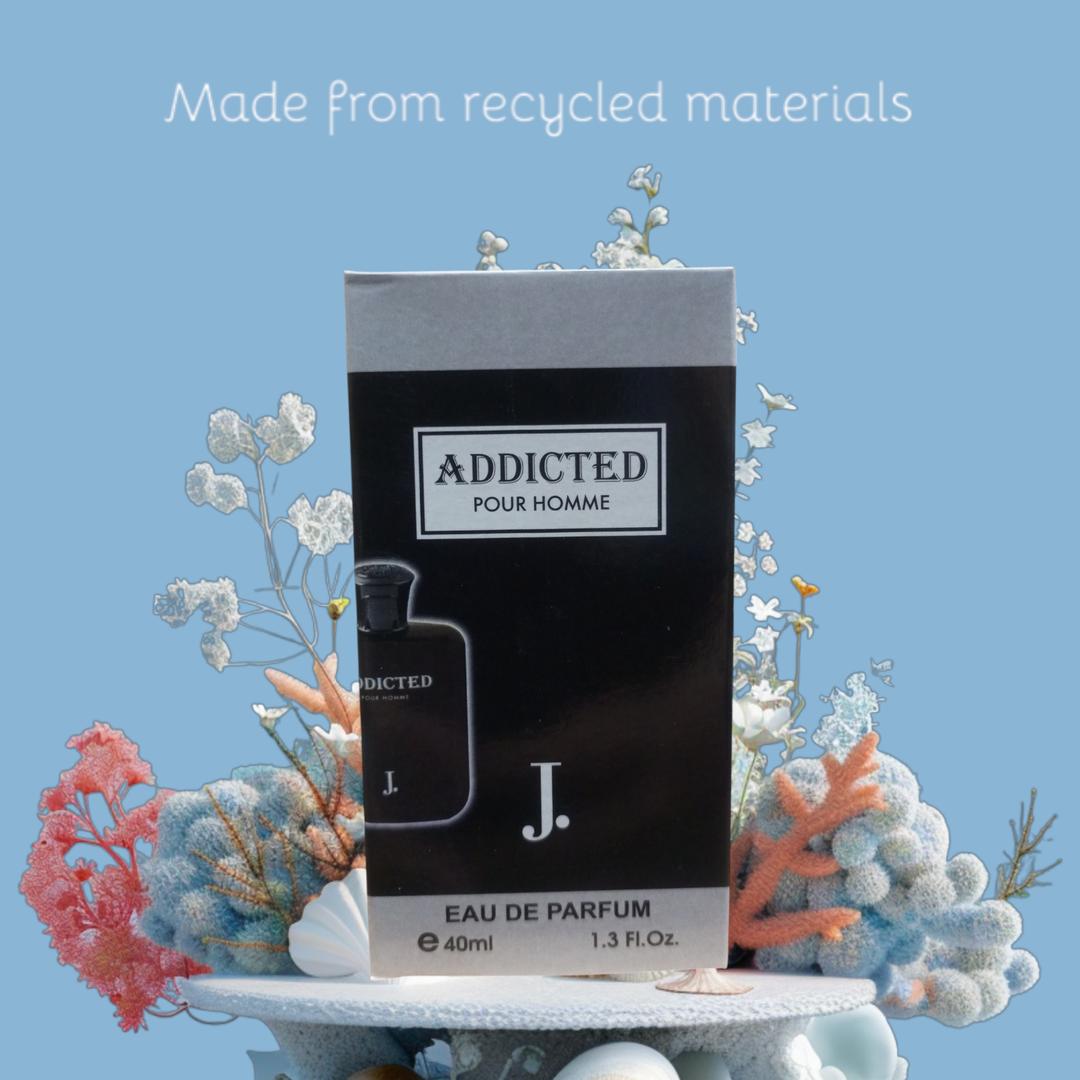 JS Junoon J. Addicted Perfume Oil – Unisex, Alcohol-Free Long Lasting Fragrance, 40m