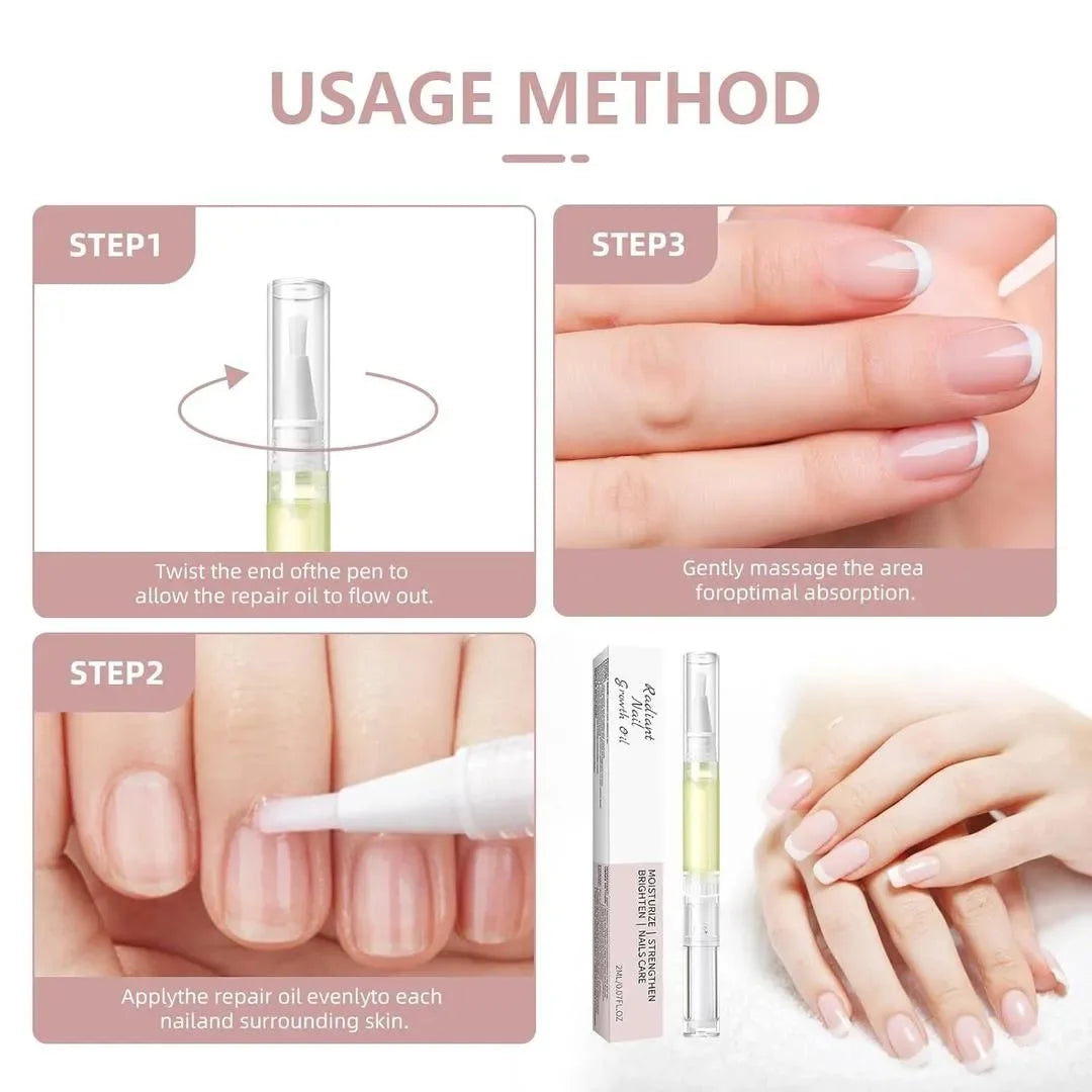 Nail Growth Treatment Serum | Nail Fungus Care & Strengthening Formula | 1 Pc - JSJunoon.com