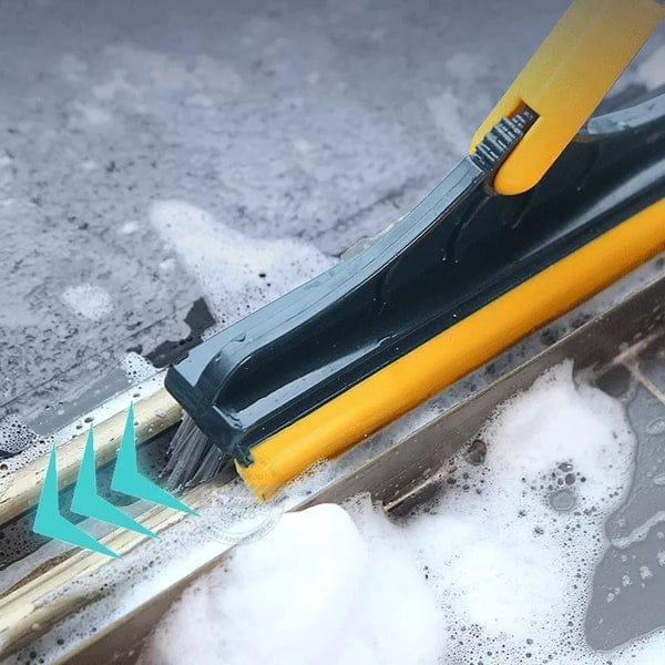 2 in 1 Dust Cleaning Scrubber and Wiper Brush – Durable Plastic & Stainless Steel Cleaning Tool - JSJunoon.com