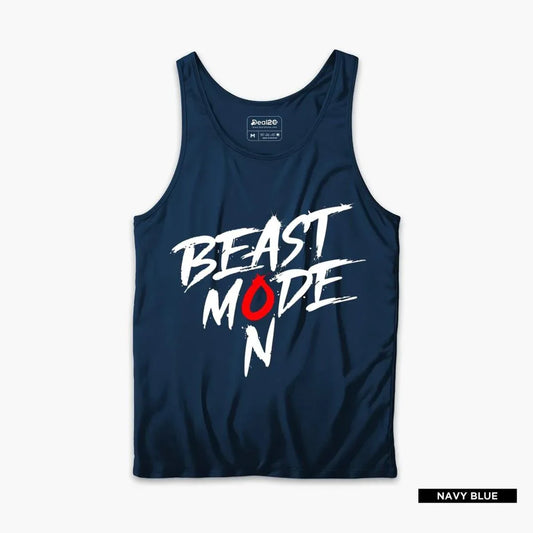 Men’s Printed Sando Tanks – 3-Piece Dri Fit Round Neck Shirts for Gym, Casual & Lounge Wear, Multicolor - JSJunoon.com