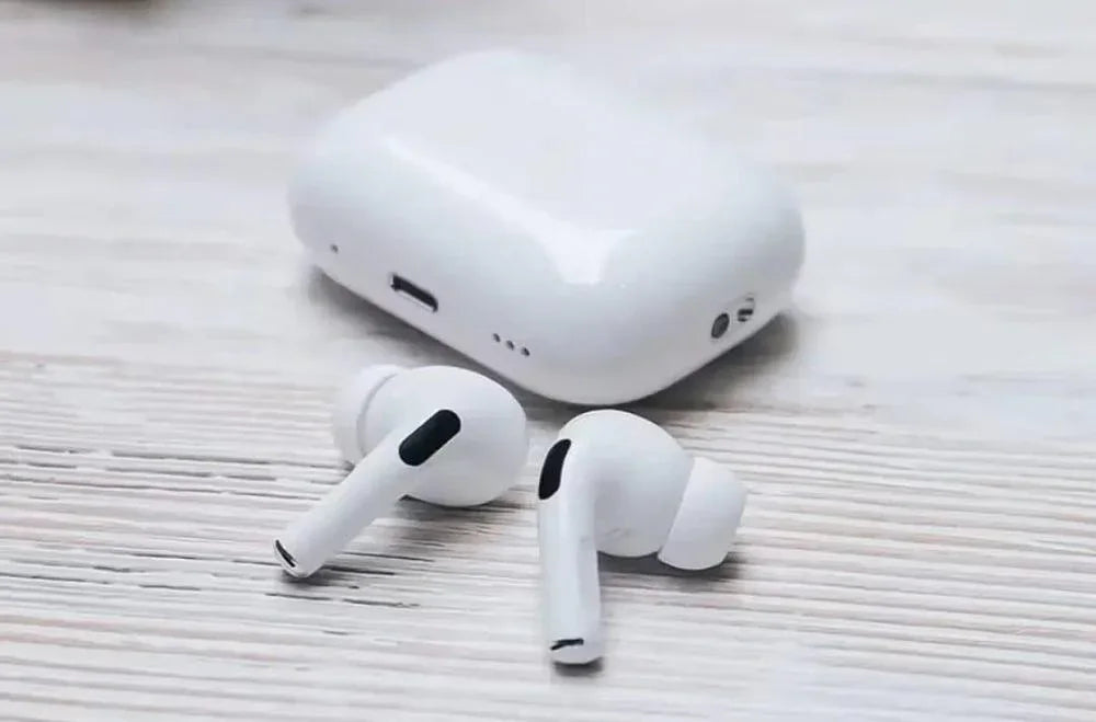 Bluetooth Portable Earbuds AB865 – AirPods Pro Style, In-Ear, High-Quality Audio, Built-In Mic, 24H Battery - JSJunoon.com