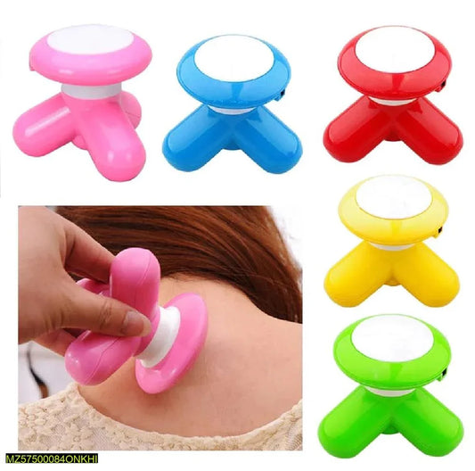 Portable Mini Electric Body Massager – Wireless, 360° Rotation, Handheld Full Body Relaxation - JSJunoon.com