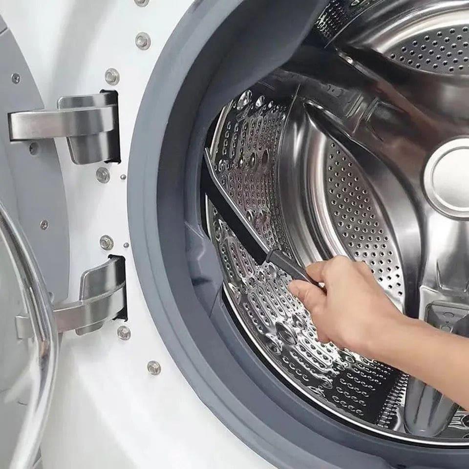 Multi-Purpose Cleaning Brush – Compact & Easy-to-Use Grey Household Scrubber | Durable Metal Handle | 1 Pc