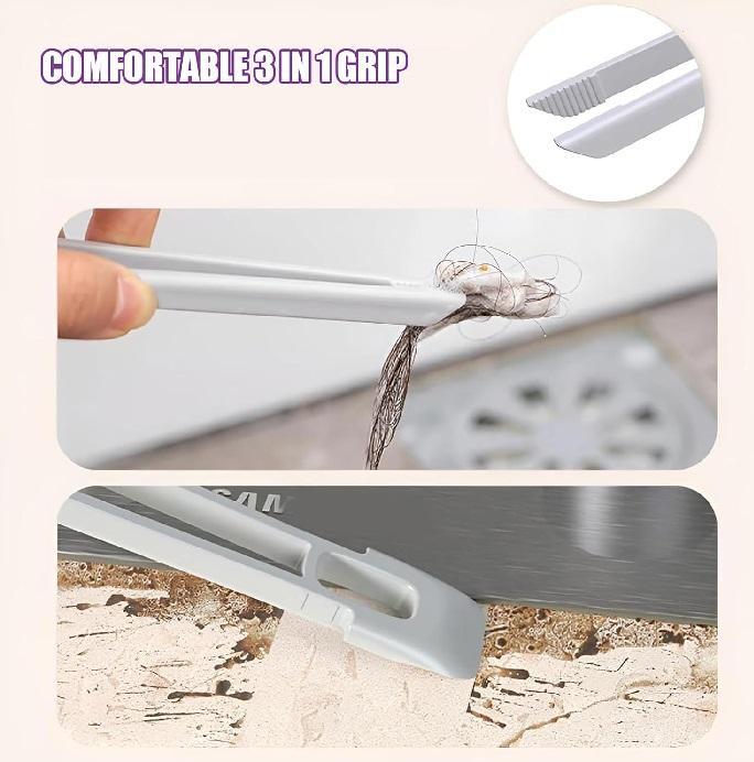 Multi-Purpose Cleaning Brush for Bathroom, Kitchen & Tile Gaps – Rotatable Grout Cleaner Tool