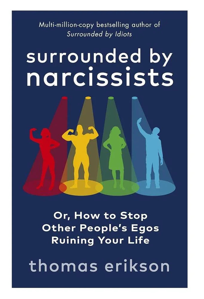 Surrounded by Narcissists by Thomas Erikson KS – A5 Self-Help Learning Book - JSJunoon.com