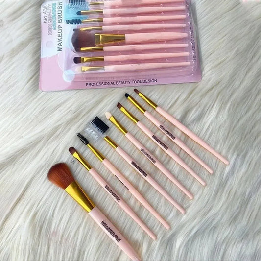 8 Pcs Makeup Brushes Set | Blending, Contouring & Eye Makeup Essentials - JSJunoon.com