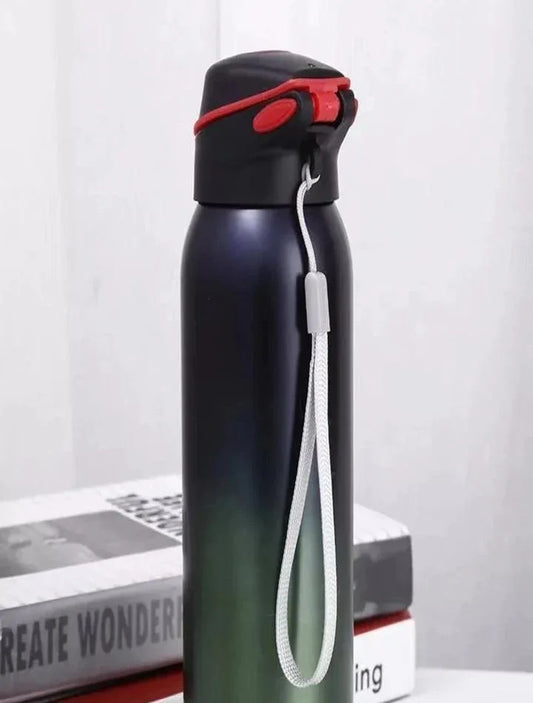 JS JUNOON Thermos Water Bottle 750ml – Stainless Steel, Sport Insulation Cup with Straw - JSJunoon.com