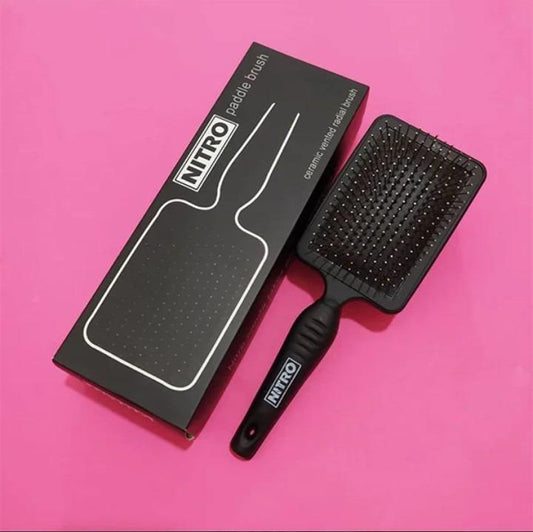 JS JUNOON -Nitro Paddle Hair Brush – Detangler Brush for Smooth, Tangle-Free Hair
