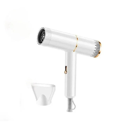 Professional Hair Dryer – High Power Ionic Blow Dryer for Fast Drying, White - JSJunoon.com