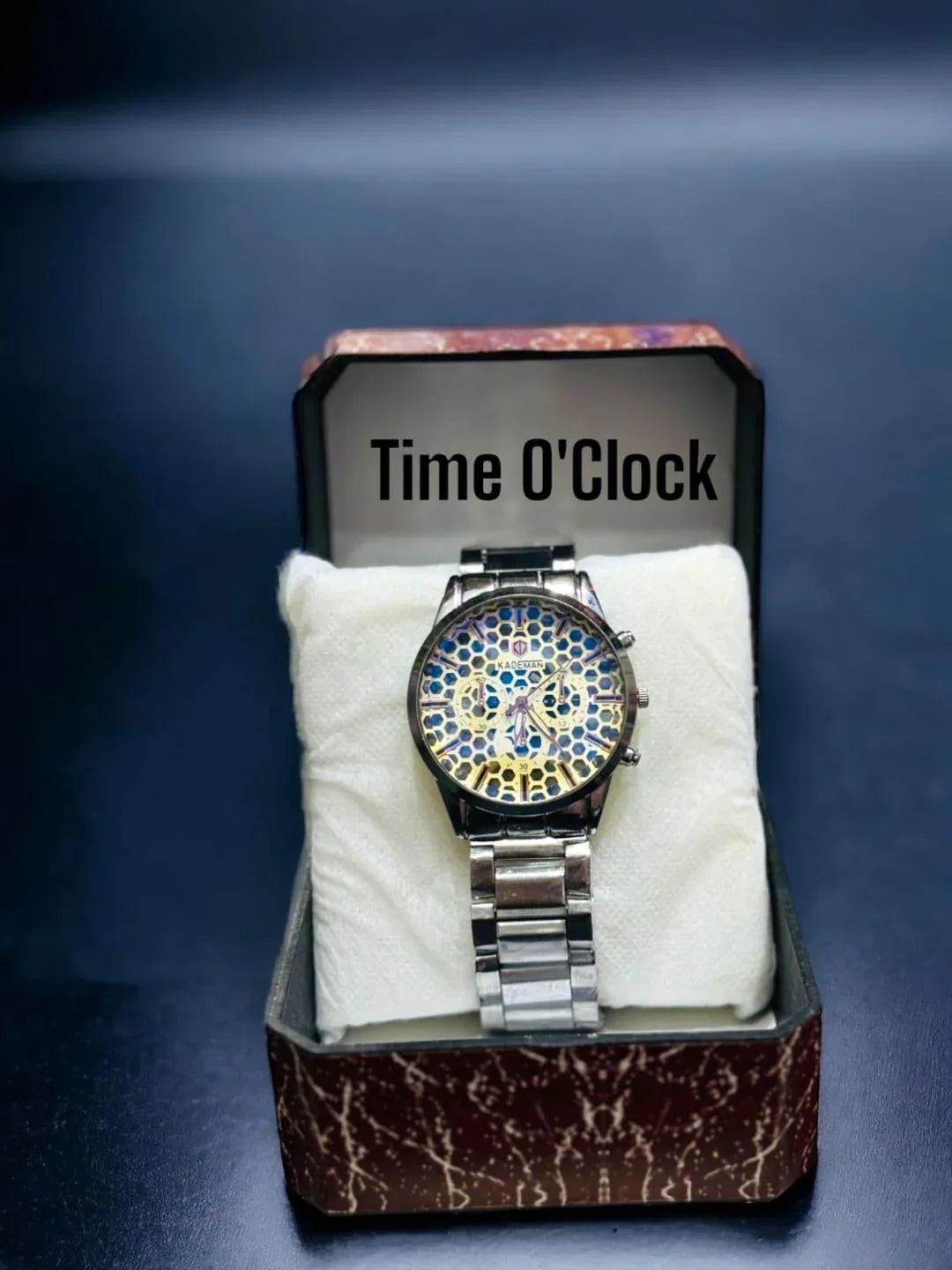 JS JUNOON Men's Silver Analogue Watch – Stainless Steel, Round 37mm Case, Stylish & Durable, 1 Pc - JSJunoon.com