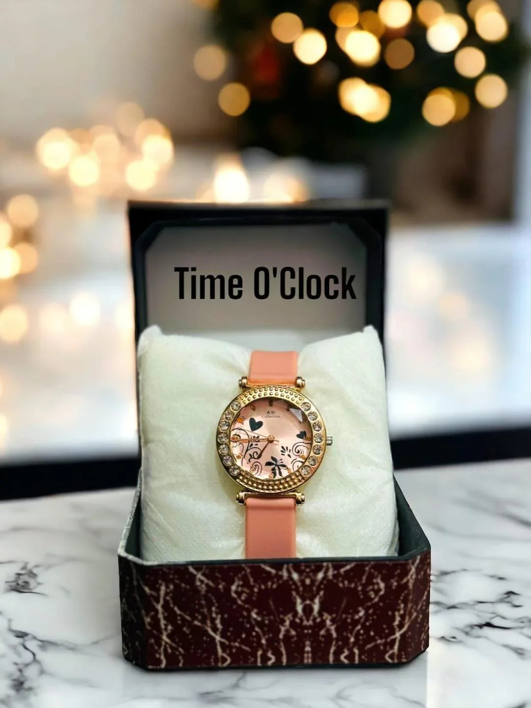JS Junoon Women’s Leather Strap Analogue Watch – Round Dial Quartz 37mm - JSJunoon.com