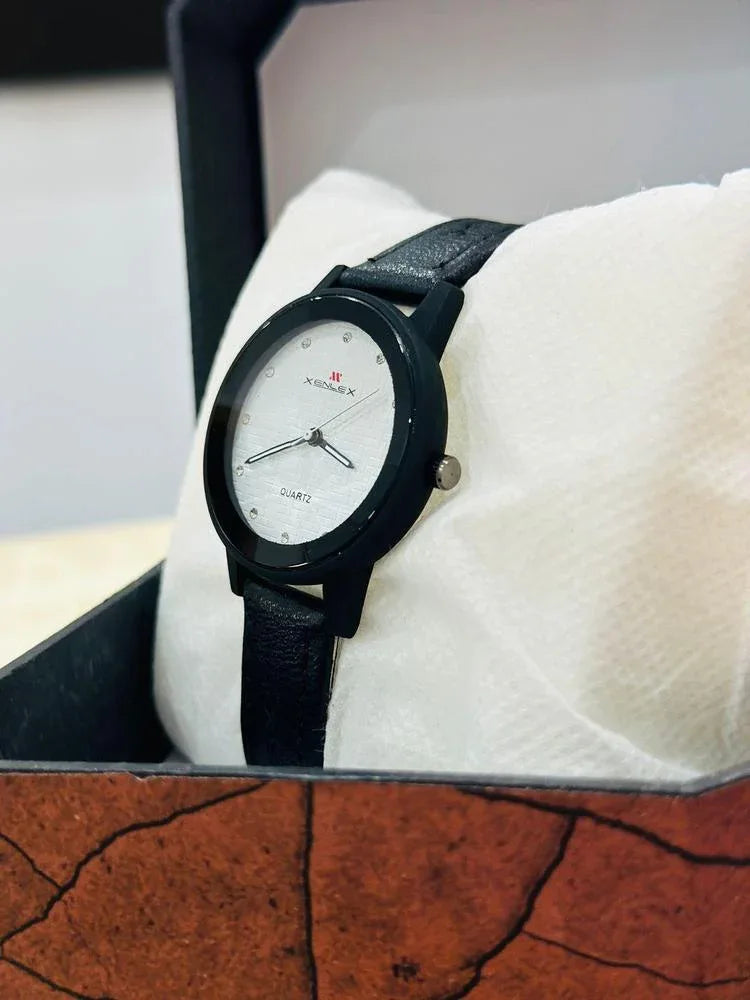 JS Junoon Women’s Analogue Watch – Leather Strap, 8-Inch Classic Elegant Design - JSJunoon.com
