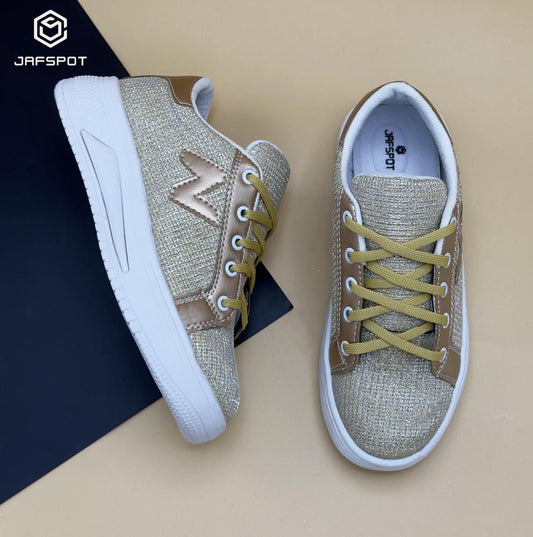 JS Junoon Women’s Fashion Glitter Sneakers JF003 –