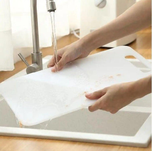 Solid Plastic Chopping Board – Durable Cutting Board for Kitchen Use