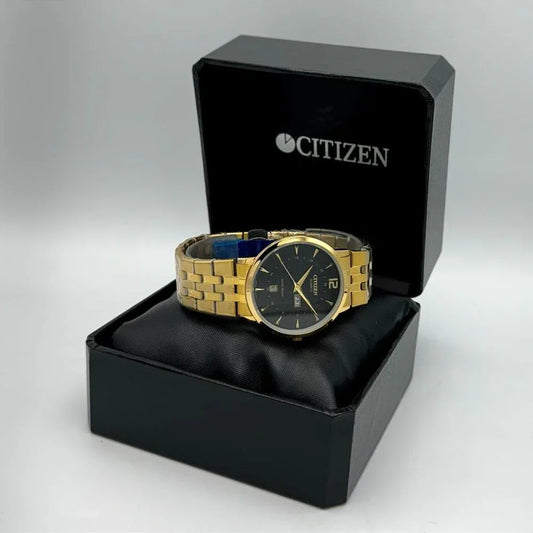 Men’s Stainless Steel Analogue Wrist Watch – Round Dial, Quartz, Water Resistant, Stainless Steel Strap - JSJunoon.com