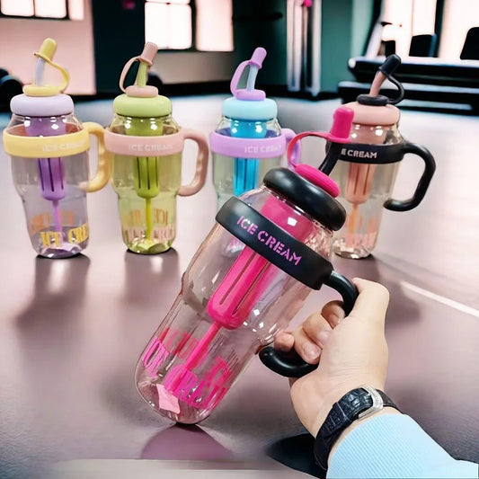 JS JUNOON Insulated Water Bottle – Gym Ready, 1 Pc, ABS Plastic - JSJunoon.com