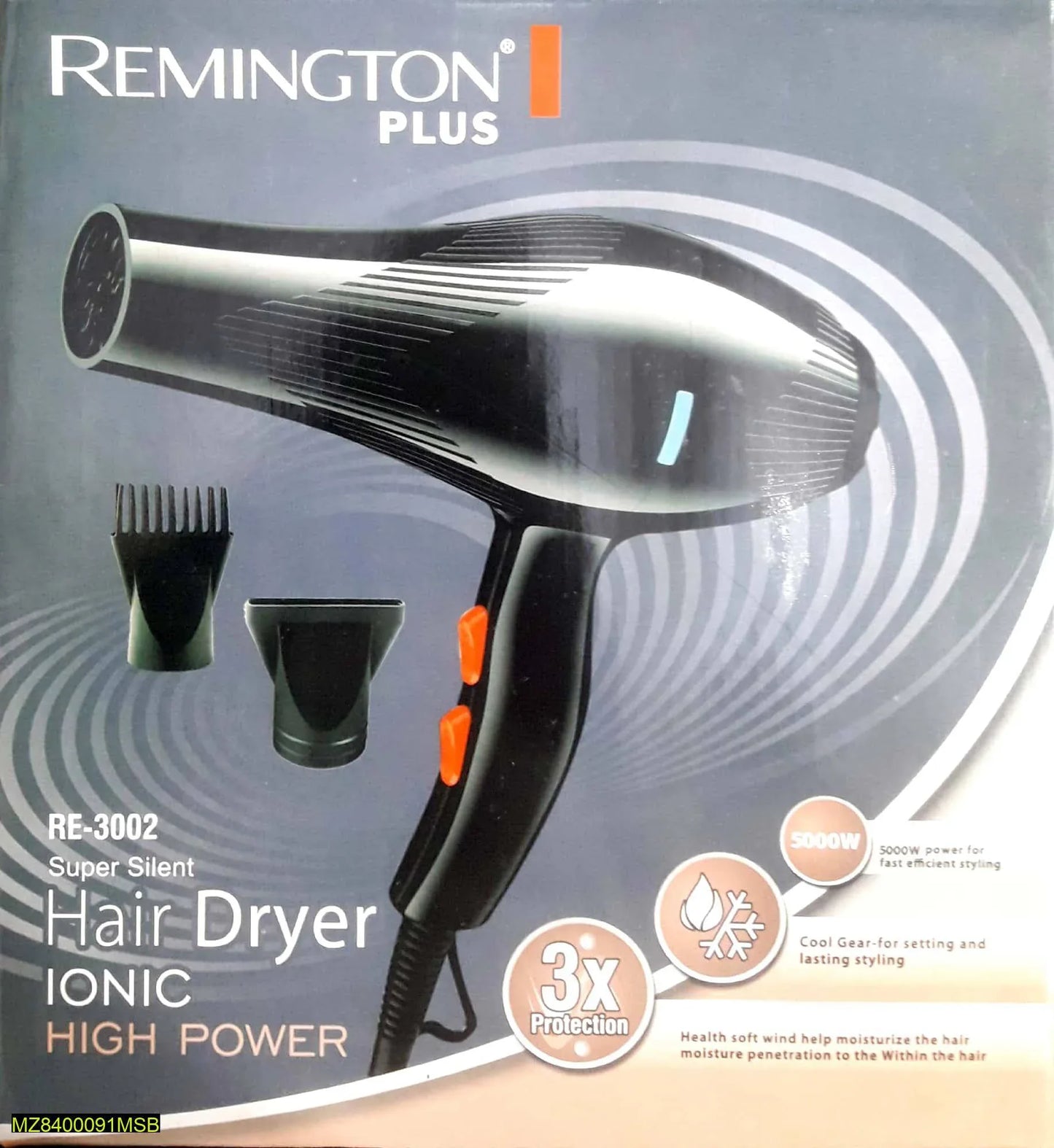 Professional Hair Dryer with Adjustable Temperature & Airflow Settings – Super Silent Ionic High Power Quick Dry - JSJunoon.com