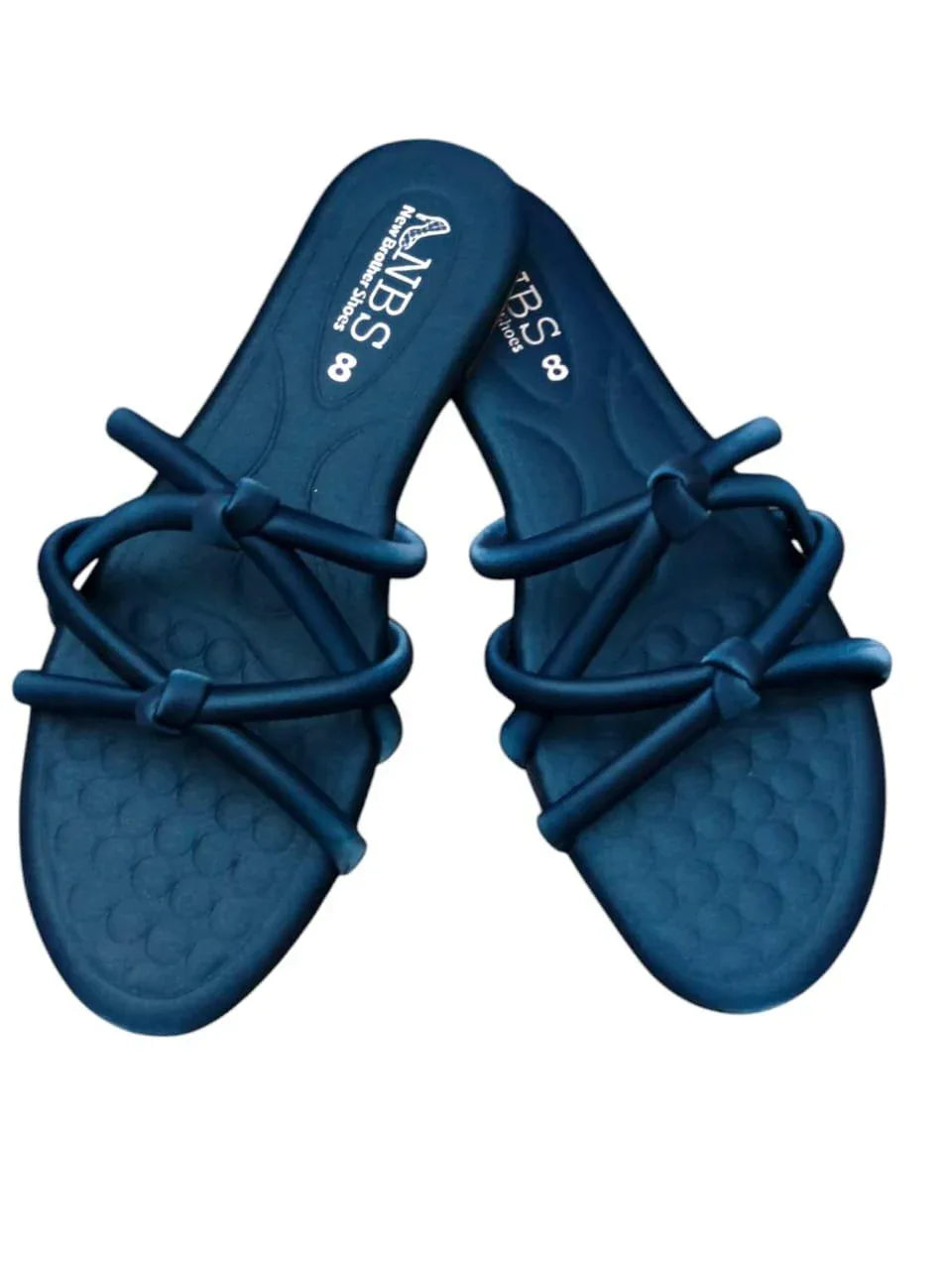 JS Junoon Stylish Women’s Casual Black PVC Flats – Sizes 6–11 - JSJunoon.com