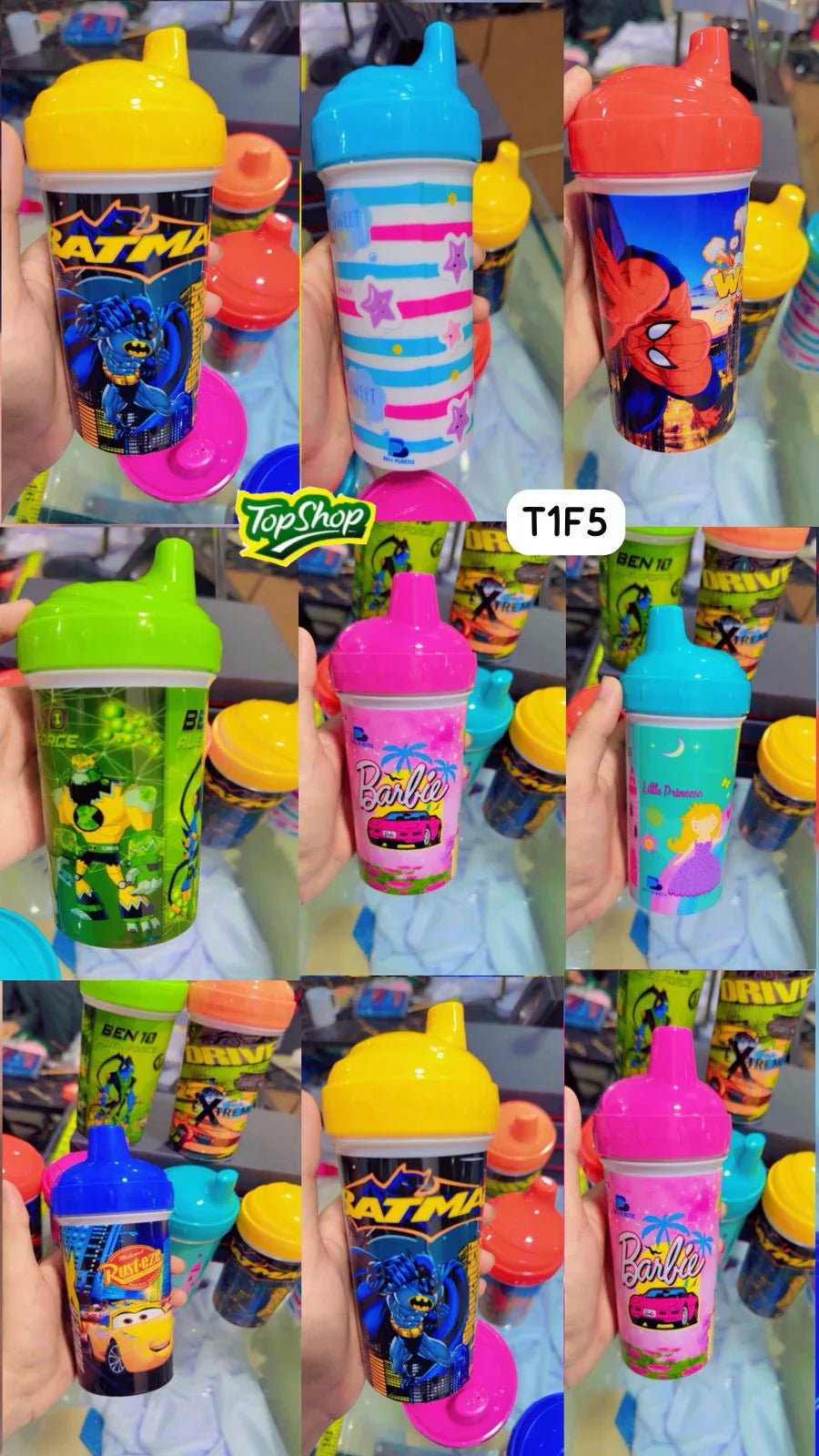 Cartoon Character Kids Glass – Fun & Durable Drinkware - JSJunoon.com