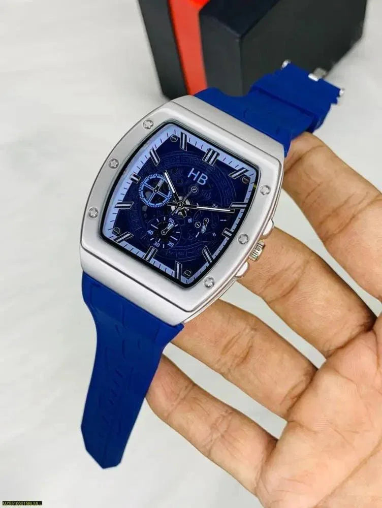 HB Men’s Luxury Analog Wrist Watch – Classic Design, A1 Quality, Durable & Stylish for Everyday Wear - JSJunoon.com