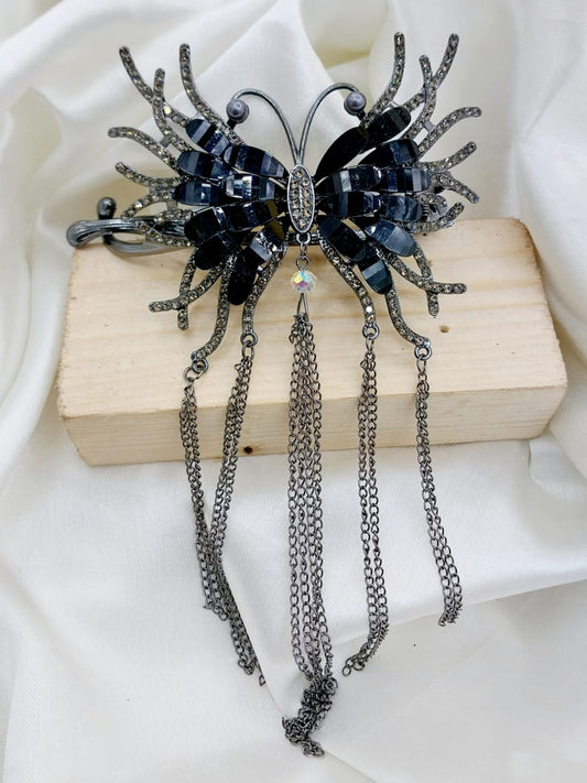 China Full Size Butterfly Hair Claw – Strong Grip – Stylish Design – Premium Plastic – Ideal for All Hair Types