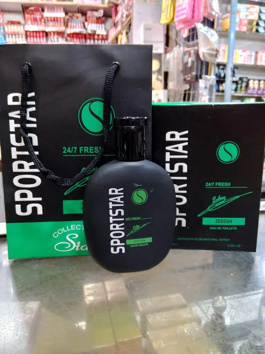 Sport Star Perfume 100ml with Free Gift Bag – Long-Lasting Unisex Fragrance – Celebrity Inspired Scent – Premium Quality – - JSJunoon.com