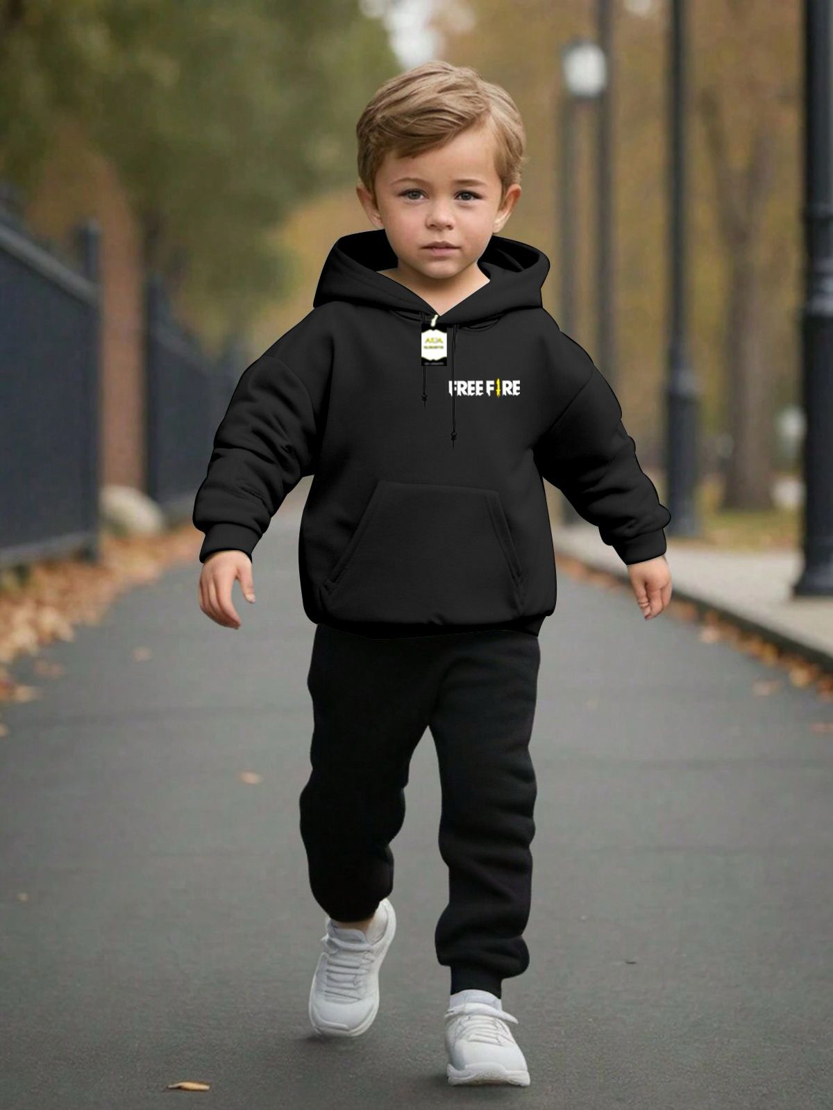 Kids Winter Tracksuit Hoodie & Trouser Set – Fleece Warm Outfit for Boys & Girls (Sizes M–XXL, Ages 3–10 Years)