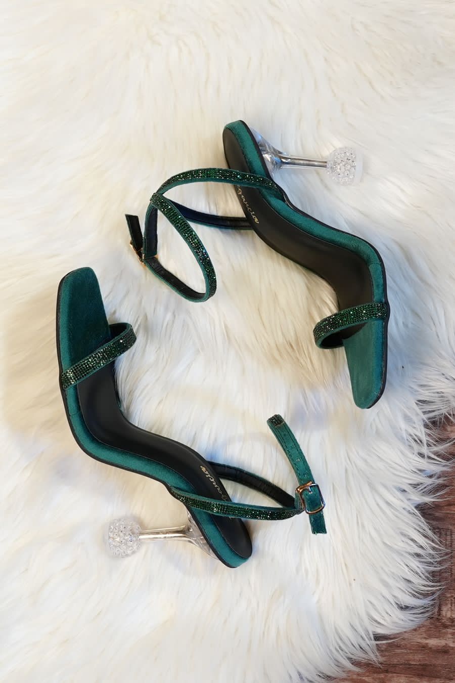 JS Junoon Women’s Stylish Heels – Black, Green, Maroon – Sizes 7–11