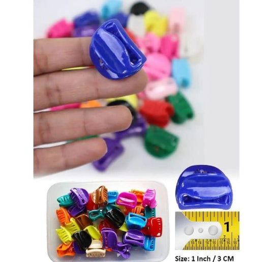 Multicolor Hair Catcher – 12 Pcs Effective Drain Protectors for Bathroom, Clog-Free & Easy to Clean
