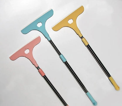 3 Pcs Durable Window Cleaning Viper – Stainless Steel & Rubber Glass Wiper, Compact & Easy to Maintain, Multicolor - JSJunoon.com