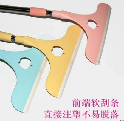 3 Pcs Durable Window Cleaning Viper – Stainless Steel & Rubber Glass Wiper, Compact & Easy to Maintain, Multicolor - JSJunoon.com