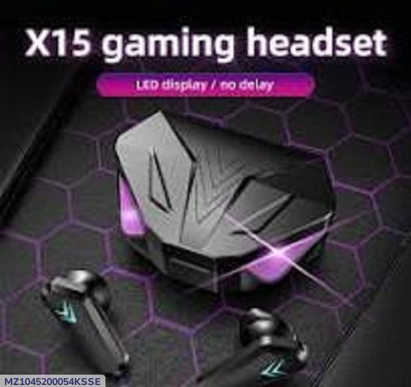 Model 15 Wireless Earbuds – Premium Sound, Long Battery & Fast Charging (Black)