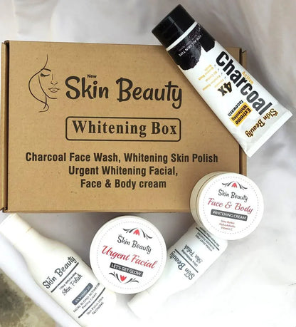 4 in 1 Skincare Bundle | Skin Polishing Bleach, Face Wash, Facial Scrub & Face Cream | Complete Skincare Set - JSJunoon.com